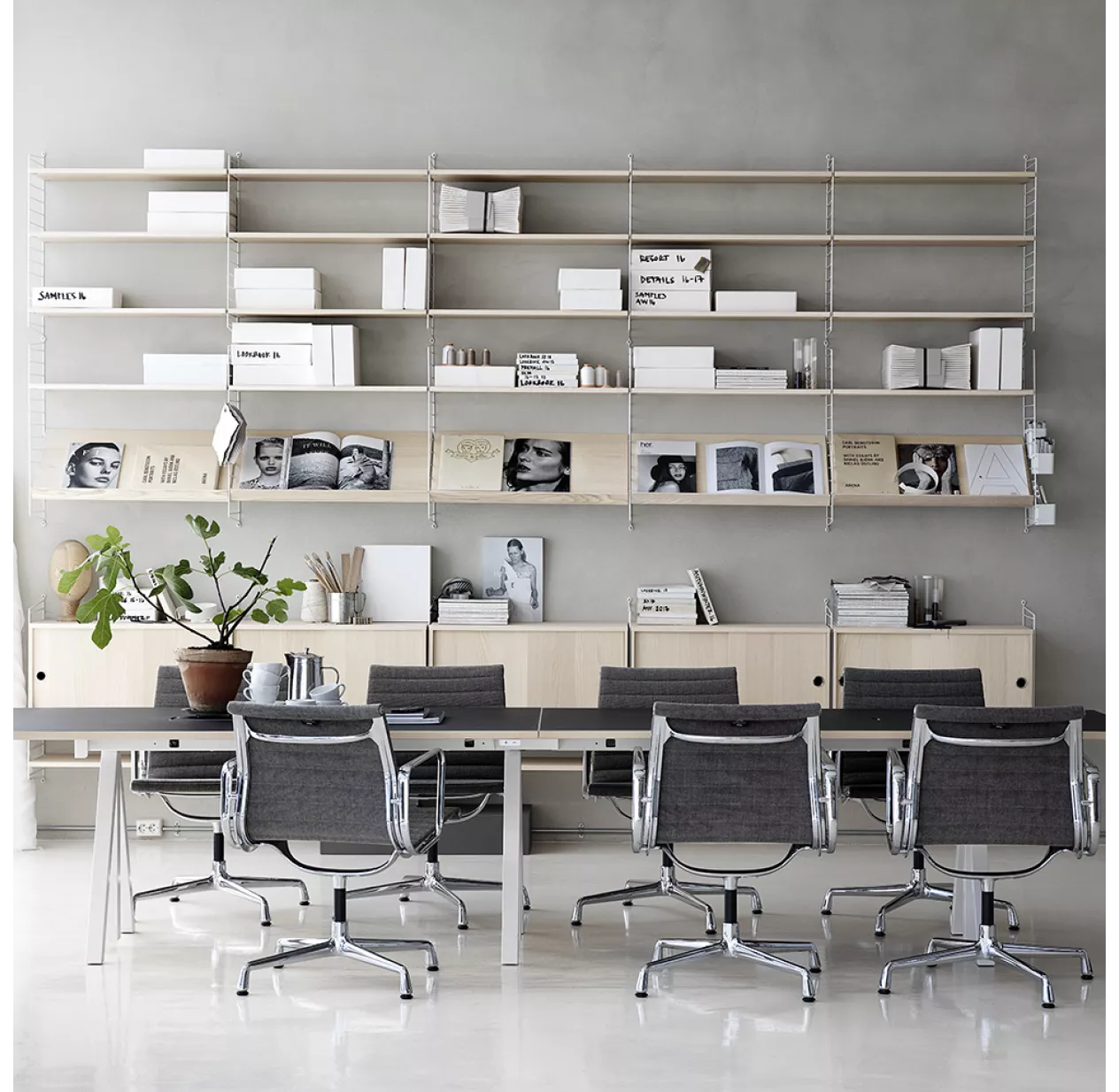 Etagère Pour Magazines - Frêne 5 Etagère Pour Magazines - Frêne – Image 3