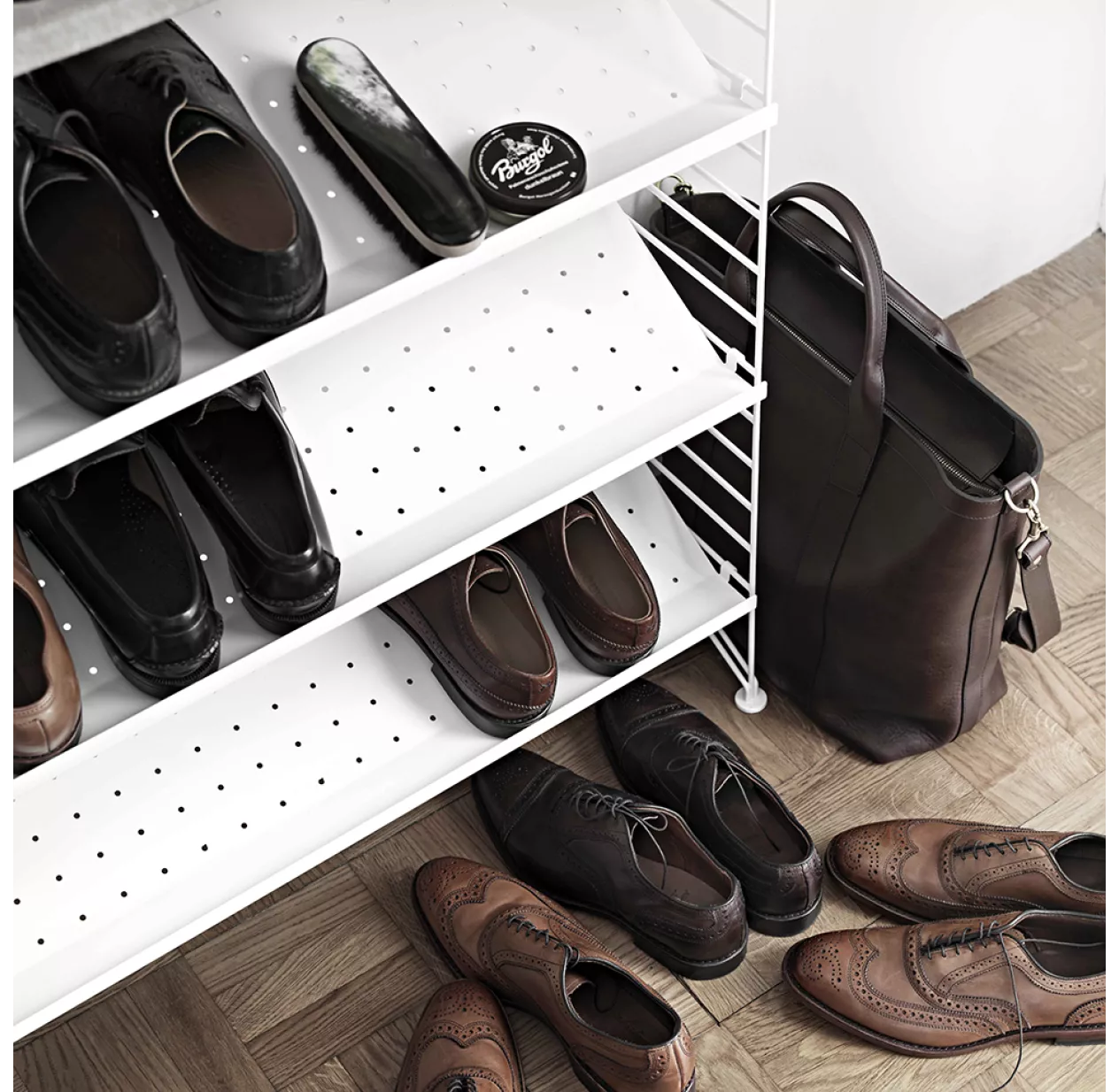 Etagère à Chaussures - Blanc 5 Etagère à Chaussures - Blanc – Image 3