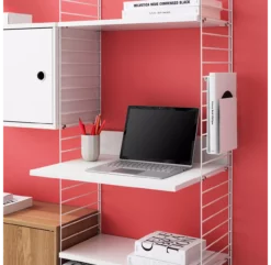 Etagère Media - Anthracite -LES ENFANTS DU DESIGN Soldes etagere media string noir 4 1264x1234