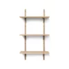 Ferm LIVING Etagère Sector Triple T/N - Chêne/Noir