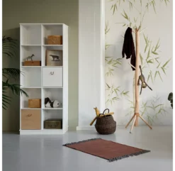 Étagère Wood Horizontale 5 X 2 Avec Socle - Blanc -LES ENFANTS DU DESIGN Soldes etagere wood horizontale 5x2 base oliver furniture 6 1264x1234