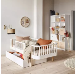Étagère Wood Horizontale 5 X 2 Avec Socle - Blanc -LES ENFANTS DU DESIGN Soldes etagere wood horizontale 5x2 base oliver furniture 8 1264x1234