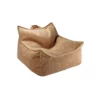 Fauteuil Pouf Ottoman En Velours Côtelé - Toffee -LES ENFANTS DU DESIGN Soldes fauteuil pouf velours cotele toffee wigiwama 1 1264x1234