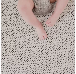 Drap Housse Bébé Cozy Dots - Blanc Cassé 10 Drap Housse Bébé Cozy Dots - Blanc Cassé -LES ENFANTS DU DESIGN Soldes fitted sheet cozy dots mies and co 2 1264x1234