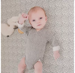 Drap Housse Bébé Cozy Dots - Blanc Cassé 12 Drap Housse Bébé Cozy Dots - Blanc Cassé -LES ENFANTS DU DESIGN Soldes fitted sheet cozy dots mies and co 4 1264x1234