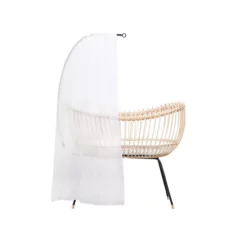 Berceau En Rotin Vintage - Lola -LES ENFANTS DU DESIGN Soldes fleche voile berceau rotin lola bermbach handcrafted 1264x1234 1