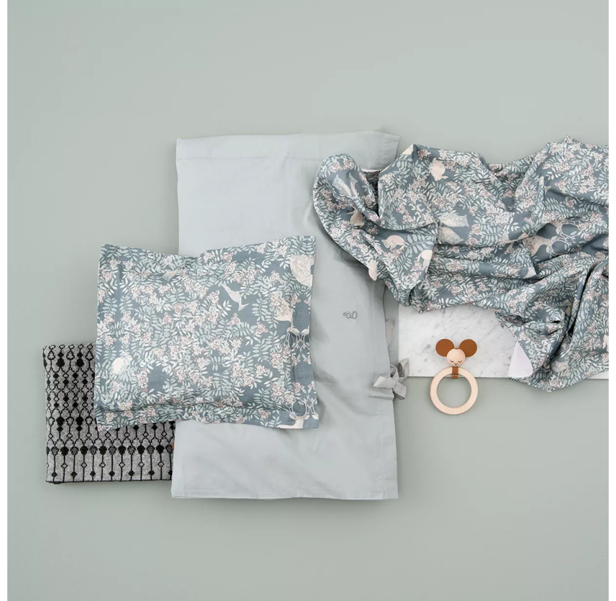 Parure De Lit Fauna - Vert Foncé 4 Parure De Lit Fauna - Vert Foncé – Image 2