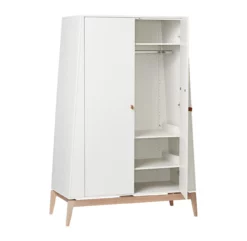 Leander Grande Armoire Luna - Blanc 9 Leander Grande Armoire Luna - Blanc -LES ENFANTS DU DESIGN Soldes grande armoire luna blanc leander 4 1264x1234