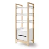 Bibliothèque H Bookcase - Blanc 1 Bibliothèque H Bookcase - Blanc -LES ENFANTS DU DESIGN Soldes h bookcase bibliotheque rafa kids blanc 1 1264x1234