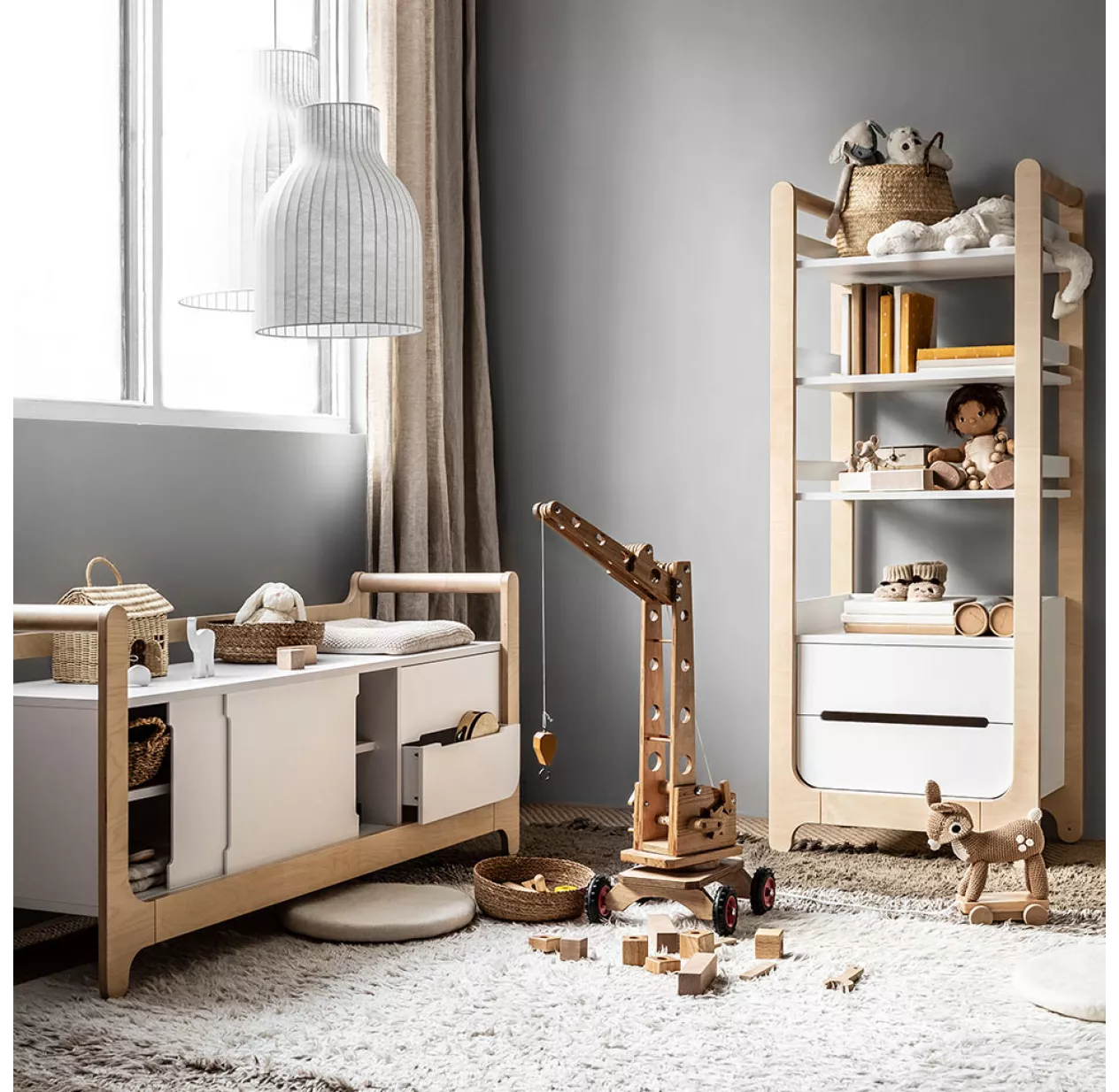 Bibliothèque H Bookcase - Blanc 6 Bibliothèque H Bookcase - Blanc – Image 4