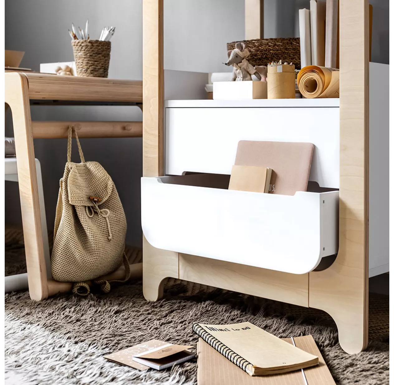 Bibliothèque H Bookcase - Blanc 8 Bibliothèque H Bookcase - Blanc – Image 6