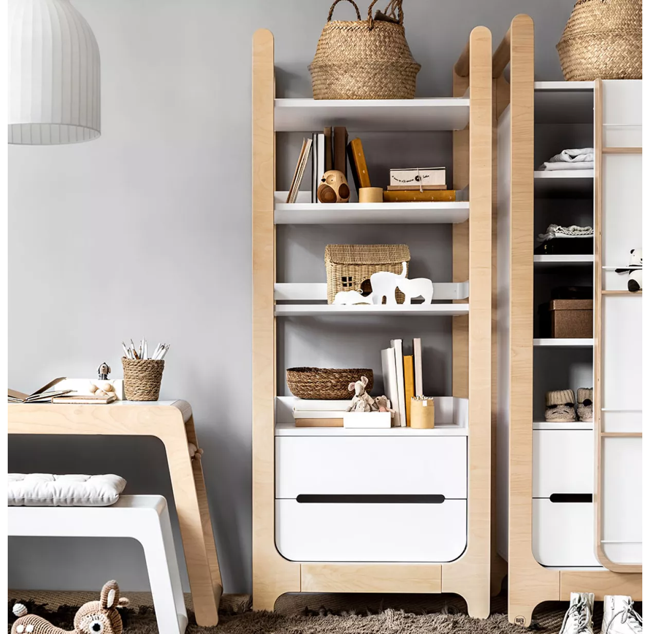 Bibliothèque H Bookcase - Blanc 9 Bibliothèque H Bookcase - Blanc – Image 7