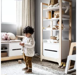 Bibliothèque H Bookcase - Blanc 19 Bibliothèque H Bookcase - Blanc -LES ENFANTS DU DESIGN Soldes h bookcase bibliotheque rafa kids blanc 9 1264x1234