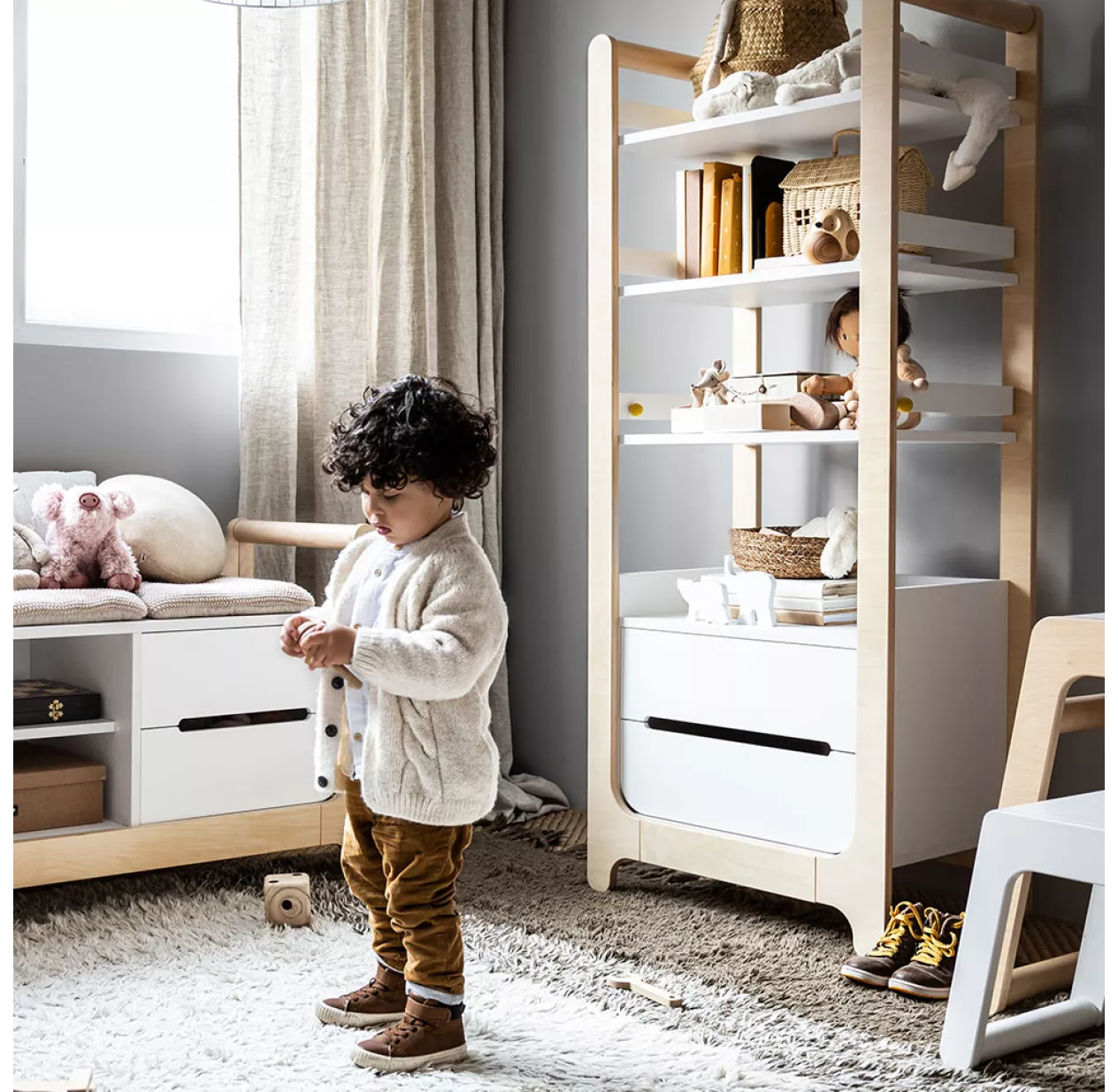 Bibliothèque H Bookcase - Blanc 11 Bibliothèque H Bookcase - Blanc – Image 9