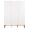 Armoire 3 Portes Indigo - Blanc 1 Armoire 3 Portes Indigo - Blanc -LES ENFANTS DU DESIGN Soldes indigo white armoire 3 portes quax 1 1264x1234