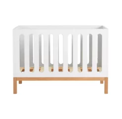 Lit Bébé Canapé Indigo 60 X 120 - Blanc