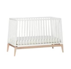 Leander Lit Bébé Luna 60 X 120 Cm - Blanc