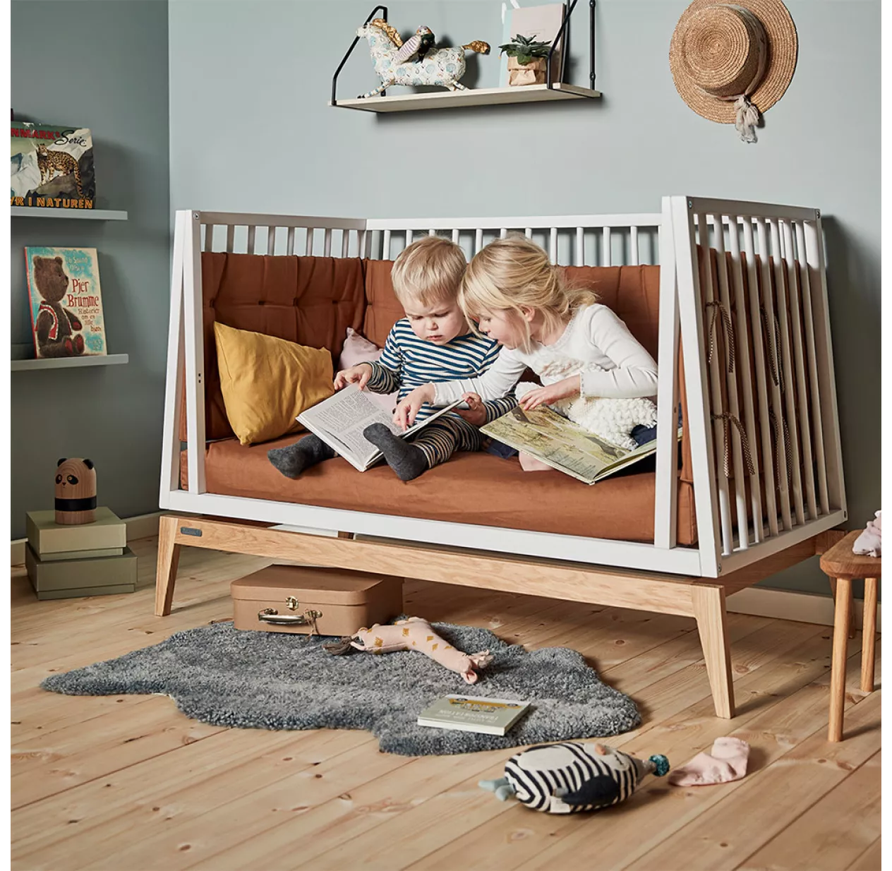 Leander Lit Bébé Luna 60 X 120 Cm - Blanc 7 Leander Lit Bébé Luna 60 X 120 Cm - Blanc – Image 5