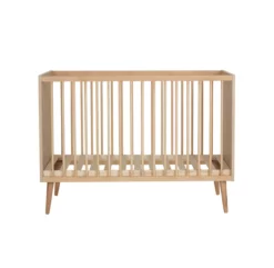 Lit Bébé Cocoon - Chêne -LES ENFANTS DU DESIGN Soldes lit bebe 60x120 cocoon chene quax 4 1264x1234