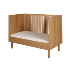 Lit Bébé Hai No Ki - Frêne -LES ENFANTS DU DESIGN Soldes lit bebe 60x120 hai no ki quax 3 1264x1234
