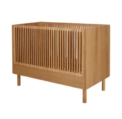 Lit Bébé Hai No Ki - Frêne -LES ENFANTS DU DESIGN Soldes lit bebe 60x120 hai no ki quax 5 1264x1234