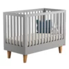 VOX Lit Bébé évolutif 70 X 140 Lounge - Gris Clair -LES ENFANTS DU DESIGN Soldes lit bebe 70x140 lounge grey vox 1 1264x1234