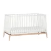 Leander Lit Bébé Luna 70 X 140 Cm - Blanc -LES ENFANTS DU DESIGN Soldes lit bebe evolutif 70 140 luna blanc leander 1 1264x1234