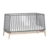 Leander Lit Bébé Luna 70 X 140 Cm - Gris -LES ENFANTS DU DESIGN Soldes lit bebe evolutif 70 140 luna gris leander 1 1264x1234