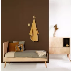 Lit Bébé évolutif Cocoon - Chêne -LES ENFANTS DU DESIGN Soldes lit bebe evolutif 70x140 cocoon chene quax 4 1264x1234