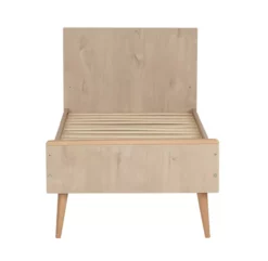 Lit Bébé évolutif Cocoon - Chêne -LES ENFANTS DU DESIGN Soldes lit bebe evolutif 70x140 cocoon chene quax 6 1264x1234