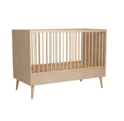 Lit Bébé évolutif Cocoon - Chêne -LES ENFANTS DU DESIGN Soldes lit bebe evolutif 70x140 cocoon chene quax 7 1264x1234
