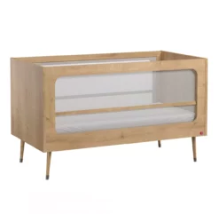 VOX Lit Bébé évolutif 70 X 140 Bosque - Chêne