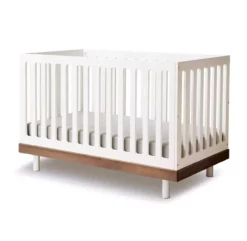 Lit Bébé évolutif Classic - Noyer