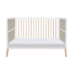 Lit Bébé évolutif Cèdre Et Rotin Marélia 70x140cm - Blanc 8 Lit Bébé évolutif Cèdre Et Rotin Marélia 70x140cm - Blanc -LES ENFANTS DU DESIGN Soldes lit bebe evolutif rotin marelia blanc 70x140 theo 3 1264x1234