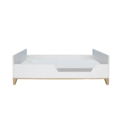 Lit Bébé évolutif Bois Et Cannage Rotin Nami 70x140cm - Blanc -LES ENFANTS DU DESIGN Soldes lit bebe evolutif rotin nami blanc 70x140 theo 6 1264x1234