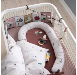 Sebra Matelas Harmony Bébé Et Junior 70x112,5x8 -LES ENFANTS DU DESIGN Soldes lit bebe evolutif sebra blanc 4 1264x1234