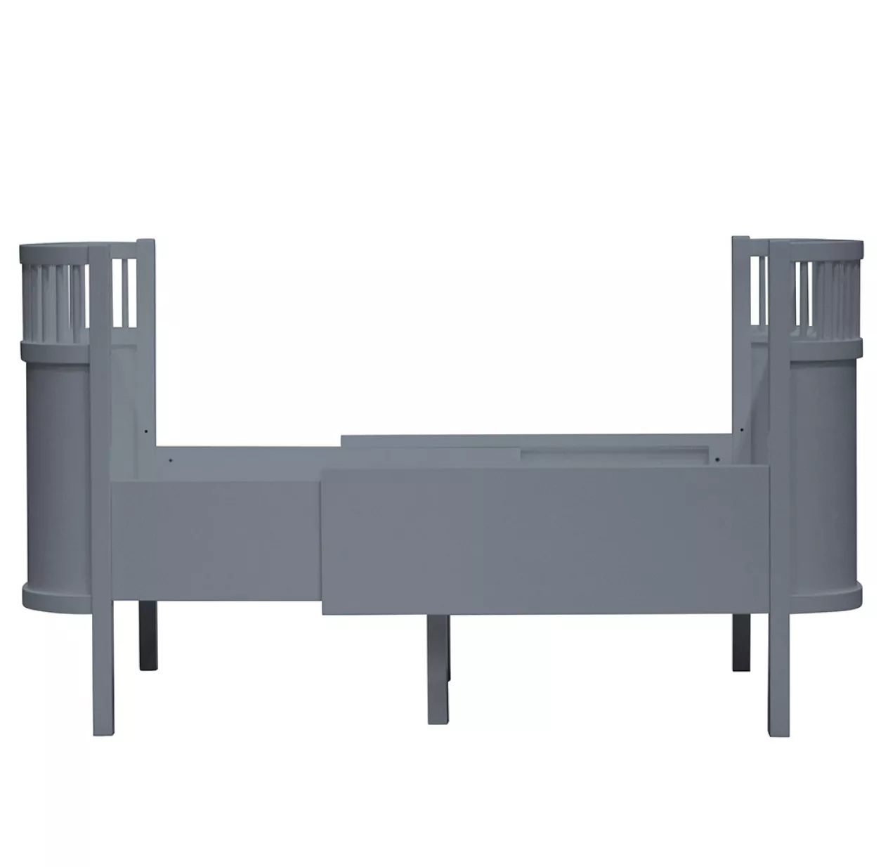 Sebra Lit Bébé évolutif - Gris 5 Sebra Lit Bébé évolutif - Gris – Image 3