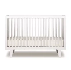 Lit Bébé évolutif Sparrow - Blanc