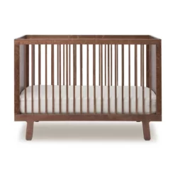 Lit Bébé évolutif Sparrow - Noyer