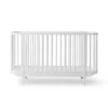 Lit Bébé évolutif Wood - Blanc 2 Lit Bébé évolutif Wood - Blanc -LES ENFANTS DU DESIGN Soldes lit bebe evolutif wood original blanc oliver furniture 1 1264x1234