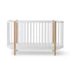 Lit Bébé évolutif Wood - Chêne 2 Lit Bébé évolutif Wood - Chêne -LES ENFANTS DU DESIGN Soldes lit bebe evolutif wood original chene oliver furniture 1 1264x1234