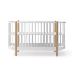Lit Bébé évolutif Wood - Chêne 12 Lit Bébé évolutif Wood - Chêne -LES ENFANTS DU DESIGN Soldes lit bebe evolutif wood original chene oliver furniture 3 1264x1234