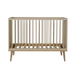 Lit Bébé Flow - Argile / Chêne