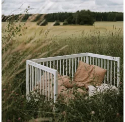 Lit Bébé évolutif Et Son Matelas - Blanc 8 Lit Bébé évolutif Et Son Matelas - Blanc -LES ENFANTS DU DESIGN Soldes lit bebe gustavienne blanc 3 1264x1234