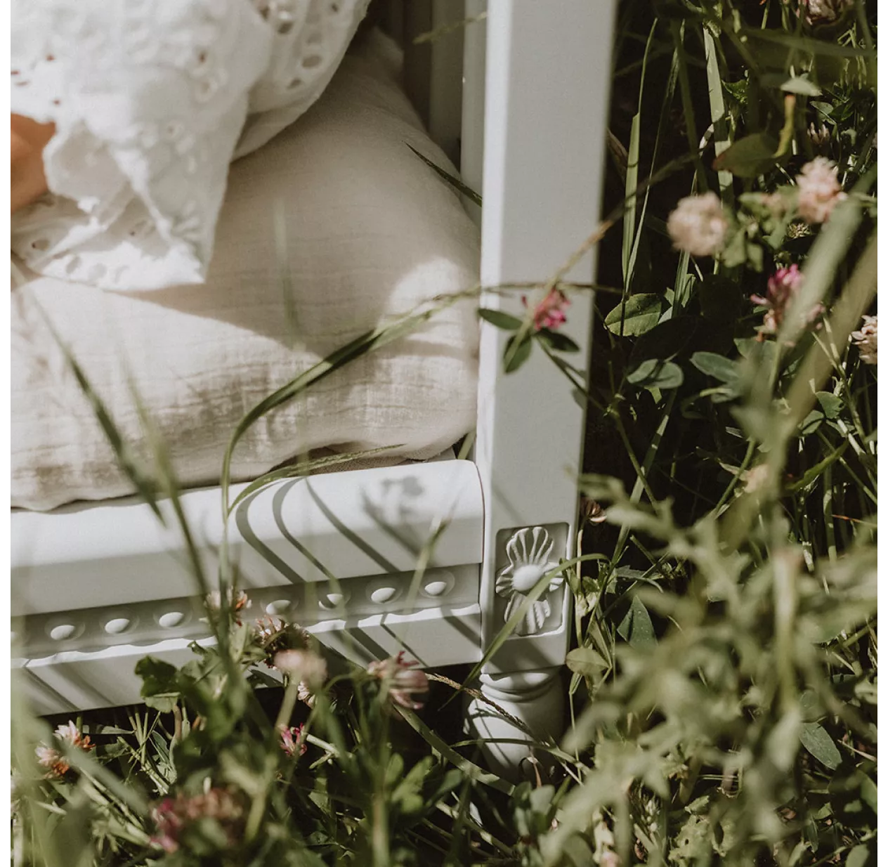 Lit Bébé évolutif Et Son Matelas - Blanc 6 Lit Bébé évolutif Et Son Matelas - Blanc – Image 4