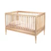 Lit Bébé évolutif Et Son Matelas - Bouleau -LES ENFANTS DU DESIGN Soldes lit bebe gustavienne bois naturel 1 1264x1234