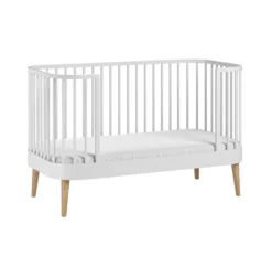 VOX Lit Bébé évolutif Paris - Blanc -LES ENFANTS DU DESIGN Soldes lit bebe paris vox blanc 3 1264x1234