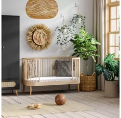 VOX Lit Bébé évolutif Paris - Bouleau -LES ENFANTS DU DESIGN Soldes lit bebe paris vox bois 4 1264x1234