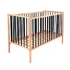 Lit Bébé Rémi - Anthracite 2 Lit Bébé Rémi - Anthracite -LES ENFANTS DU DESIGN Soldes lit bebe remi hetre anthracite combelle 1 1264x1234