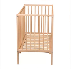 Lit Bébé Rémi - Hêtre Brut 9 Lit Bébé Rémi - Hêtre Brut -LES ENFANTS DU DESIGN Soldes lit bebe remi hetre brut combelle 4 1264x1234